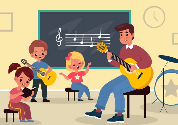Music Training PPC Illustration