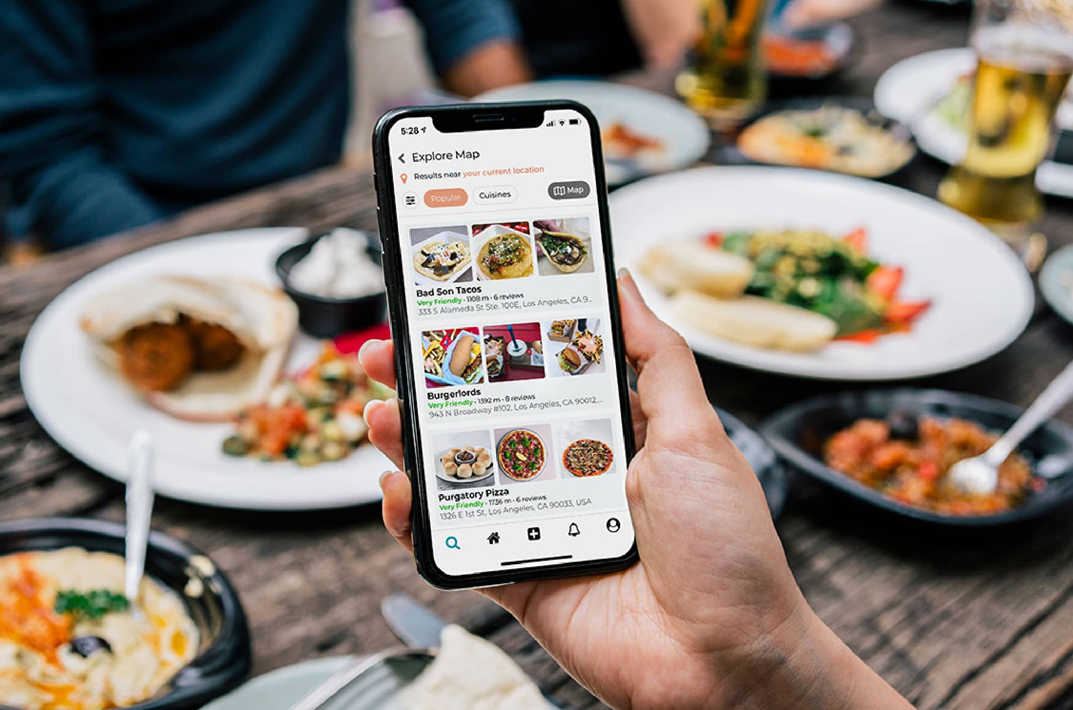 Restaurant SEO Illustration