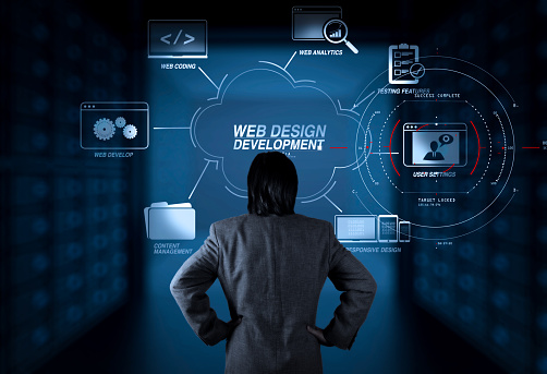 Website Development Illustration